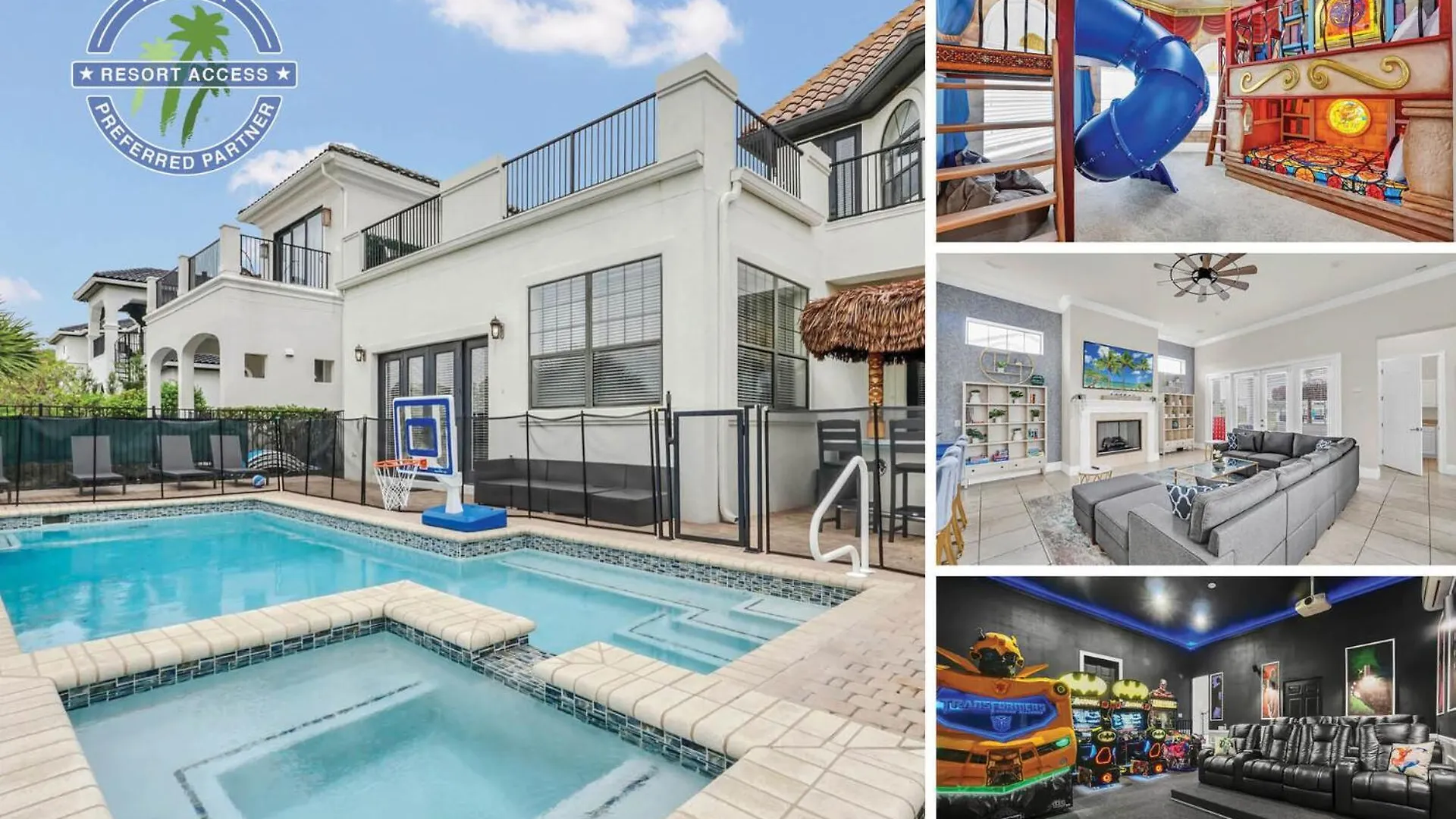 Luxury Living: 6 Bedroom In Orlando6555 Villa