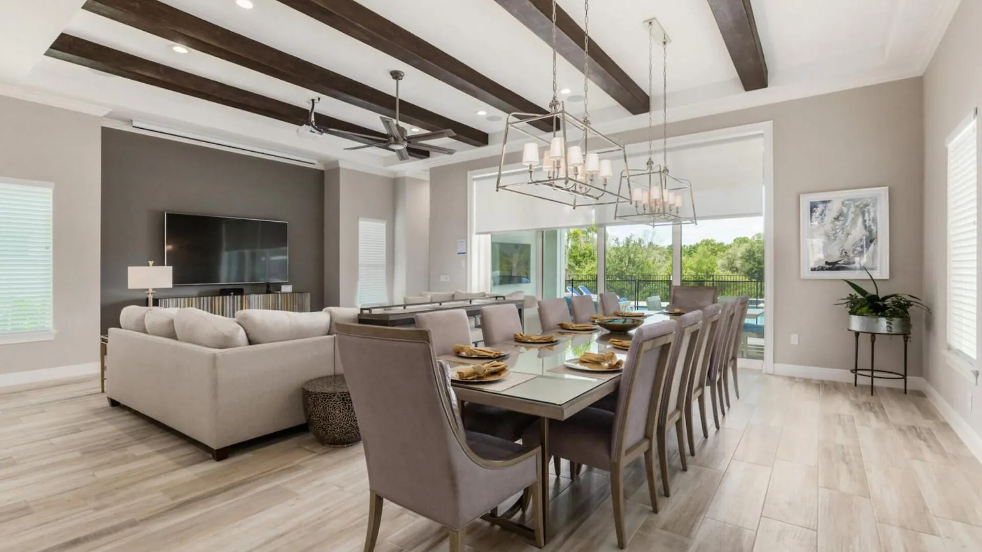 Luxurious 7 Bedroom In Magical Orlando6553 Villa Kissimmee