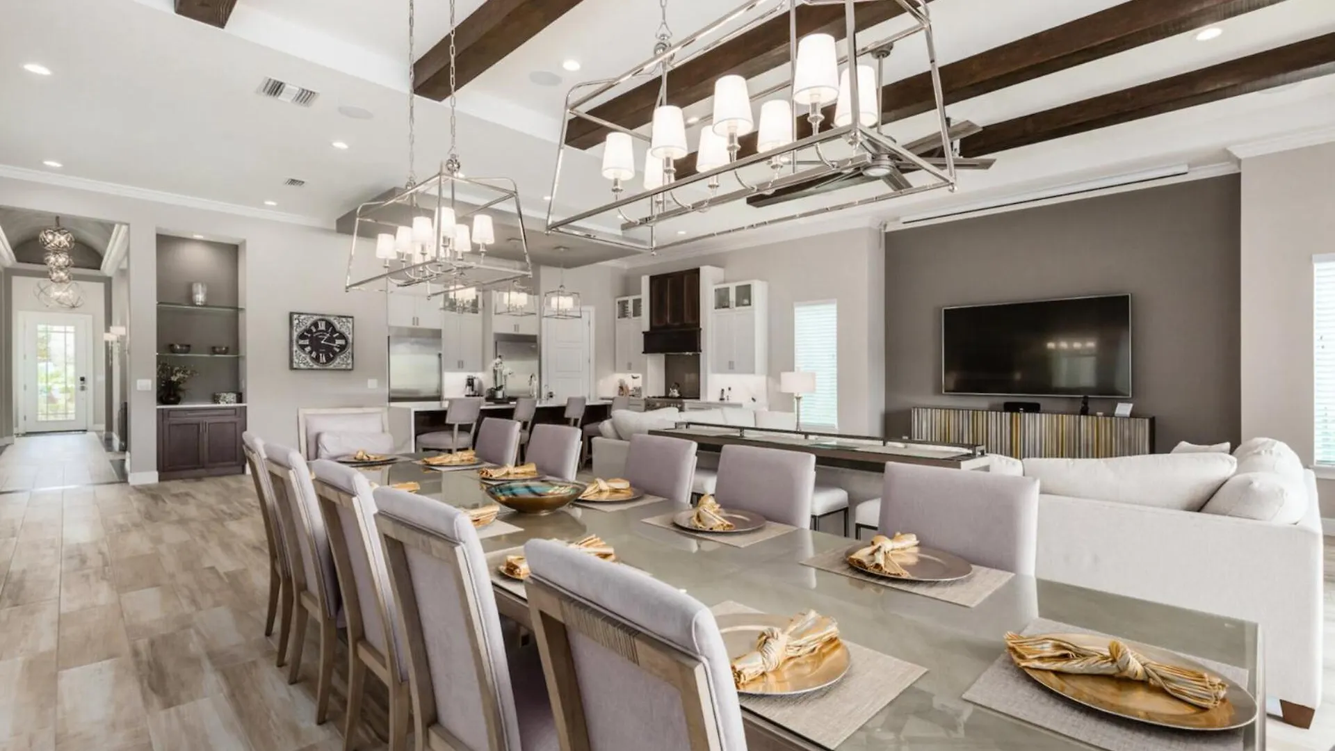Luxurious 7 Bedroom In Magical Orlando6553 Villa
