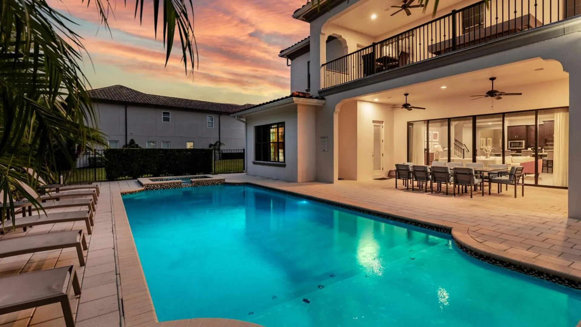 빌라 Elegant 9 Bedroom Estate In Orlando6545 *