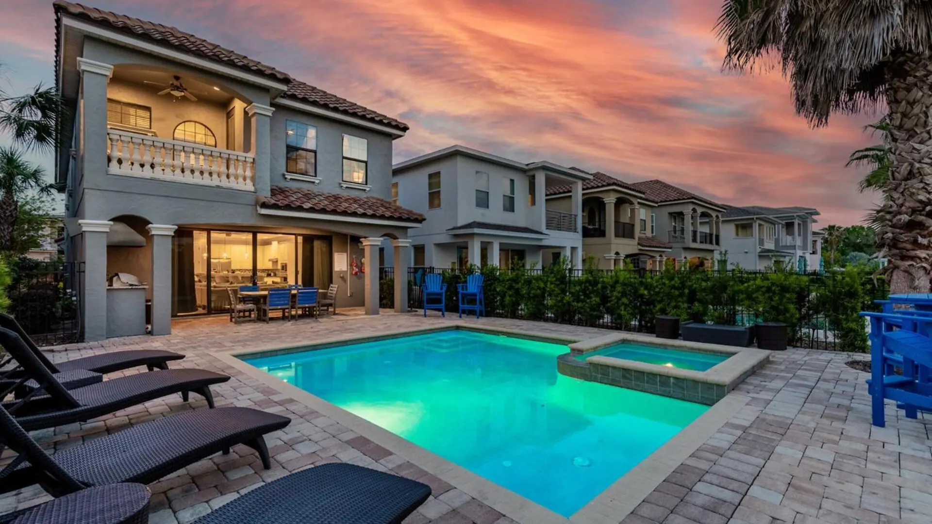 Luxurious 5 Bed In Orlando6539 Villa Kissimmee