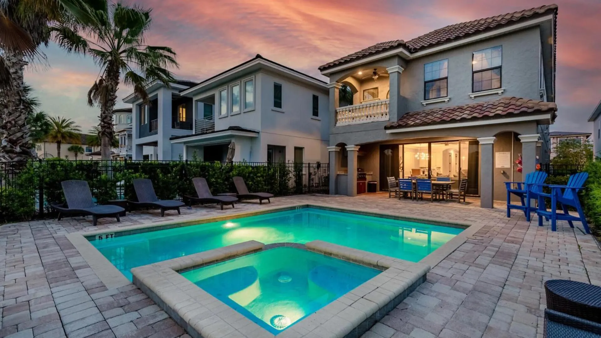 Villa Luxurious 5 Bed In Orlando6539