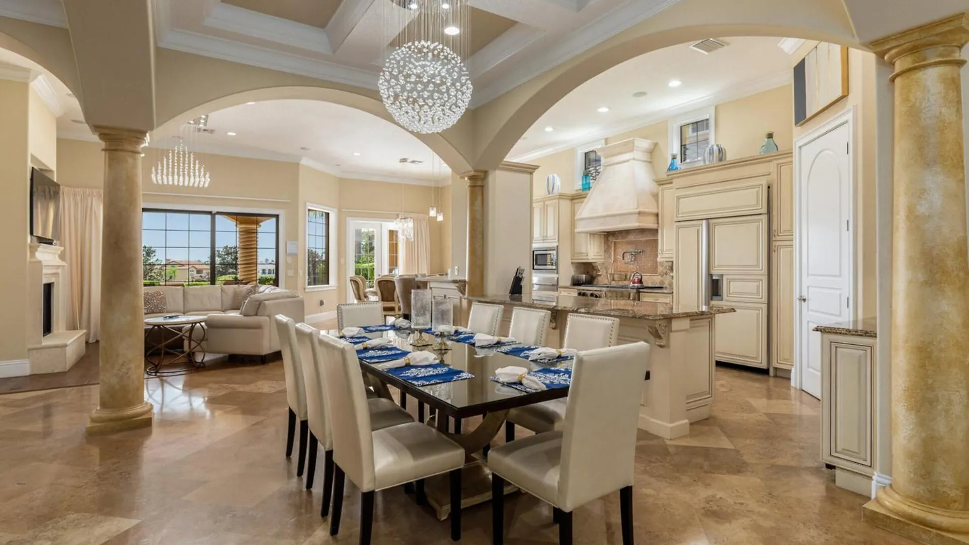 Villa 5 Bedroom Beauty In Orlando6509