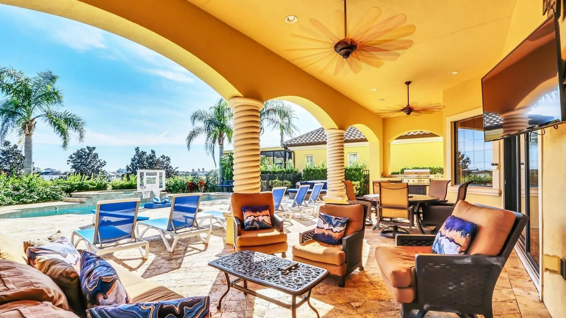 Villa 5 Bedroom Beauty In Orlando6509 Kissimmee