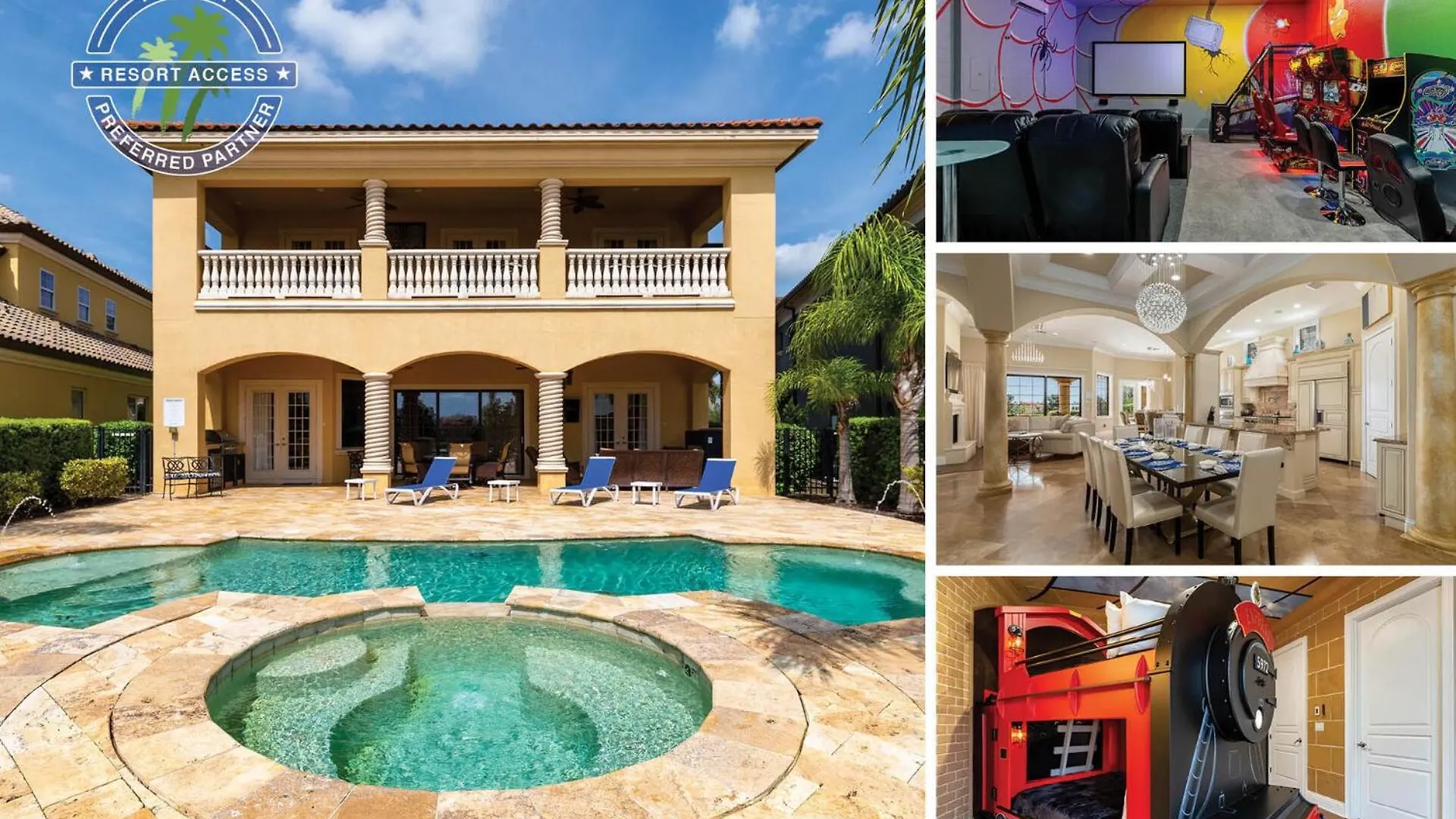 5 Bedroom Beauty In Orlando6509 * Kissimmee