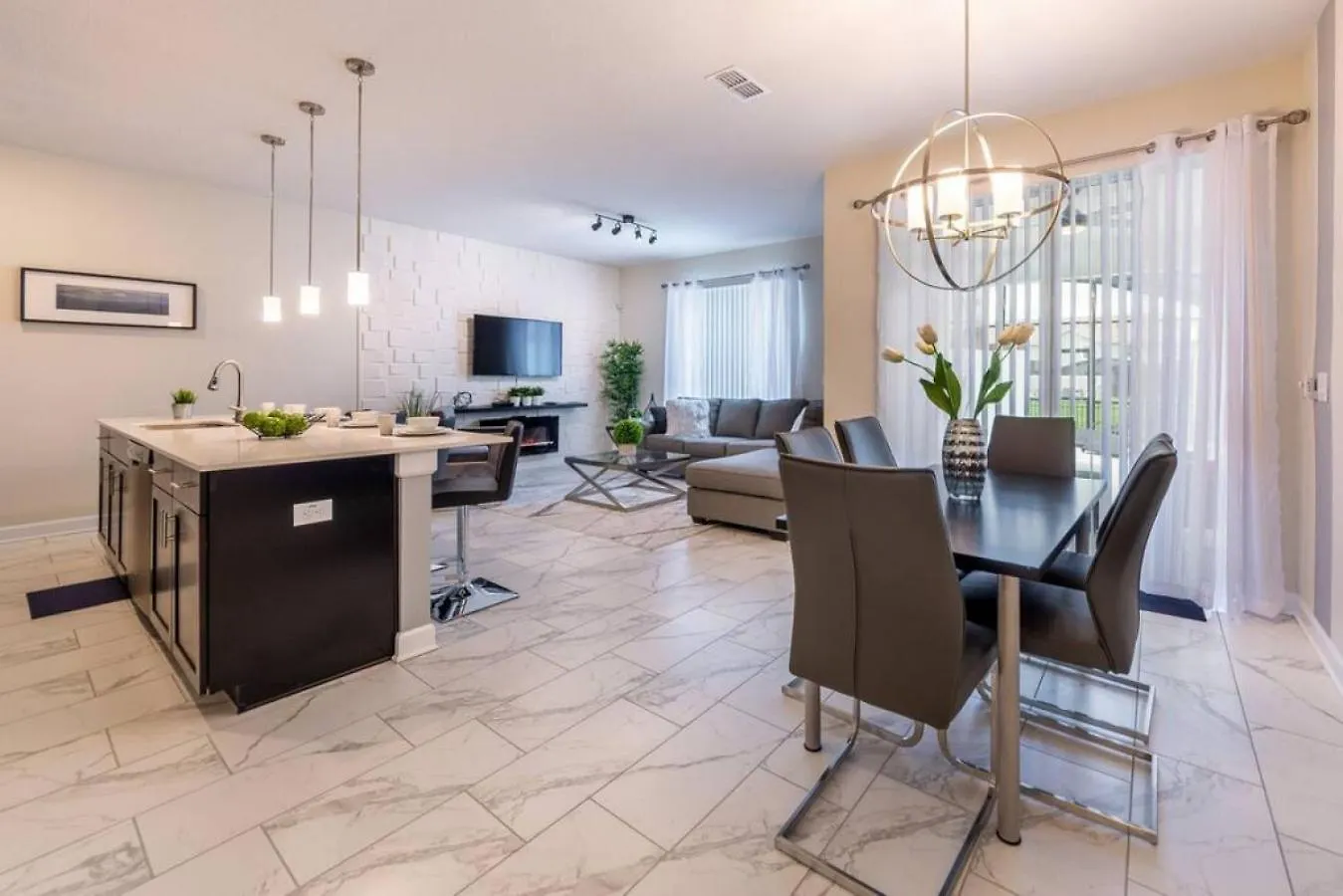 別荘 4924 Beautiful Townhome Private Pool