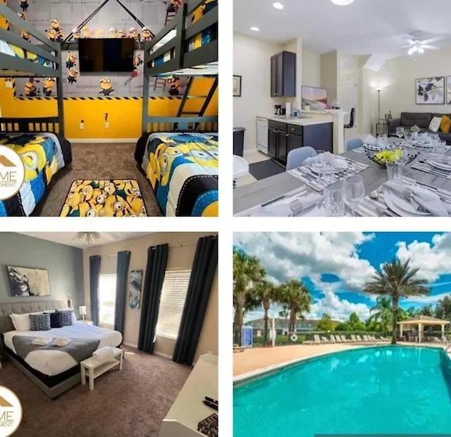 Cozy 4bdhome By Lake Prime Location Disney Kissimmee