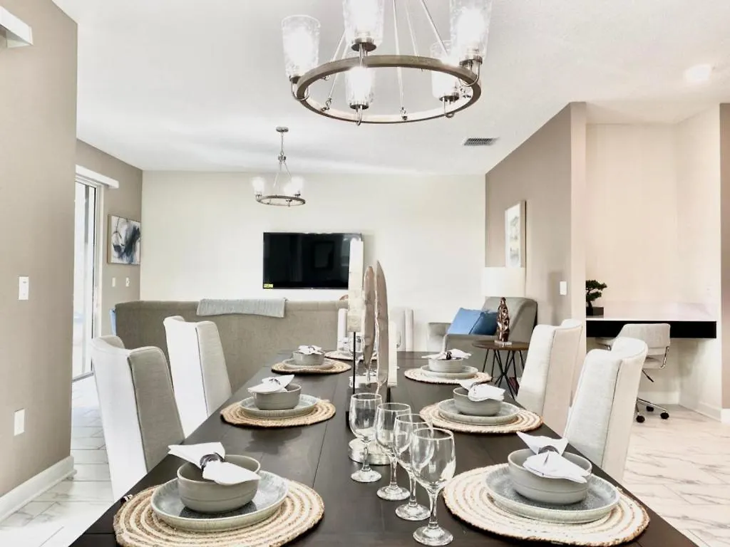 Luxury 6 Bedroom 5 Bath Pool 202 * Kissimmee