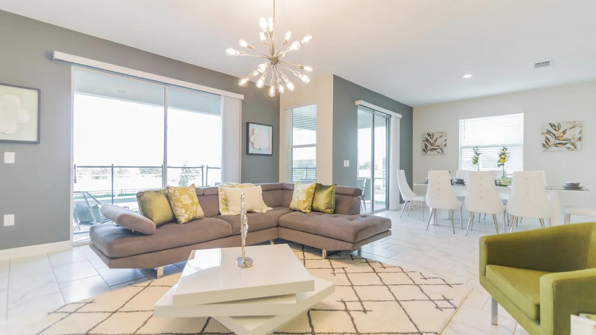 Luxury 6 Bedroom 5 Bath Pool 174 Casa de Férias Kissimmee