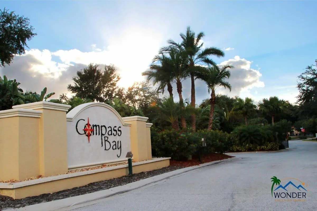 펜션 4bd Sleeps 9 W Jacuzzi Close To @ Compass Bay 5113c 키시미