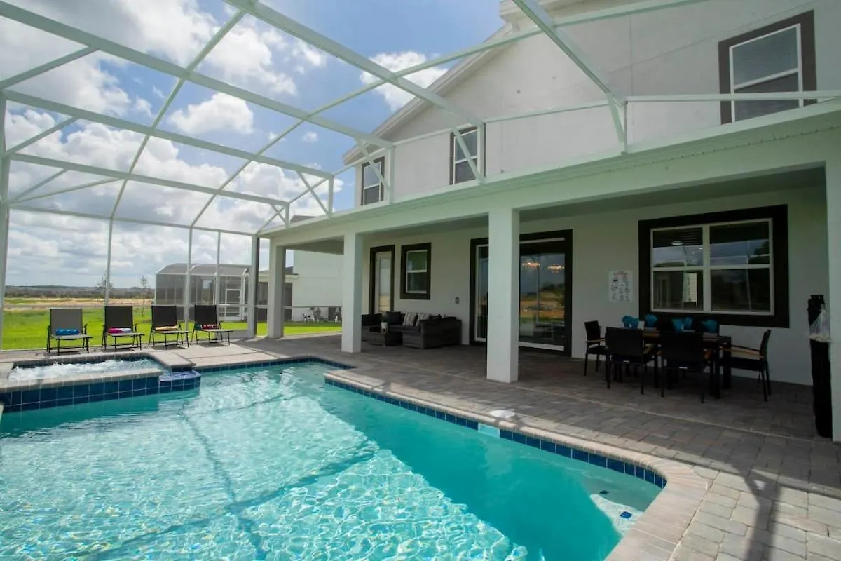 Joyful 8bd Single Family W Pool @champions Gate 9262 * Kissimmee