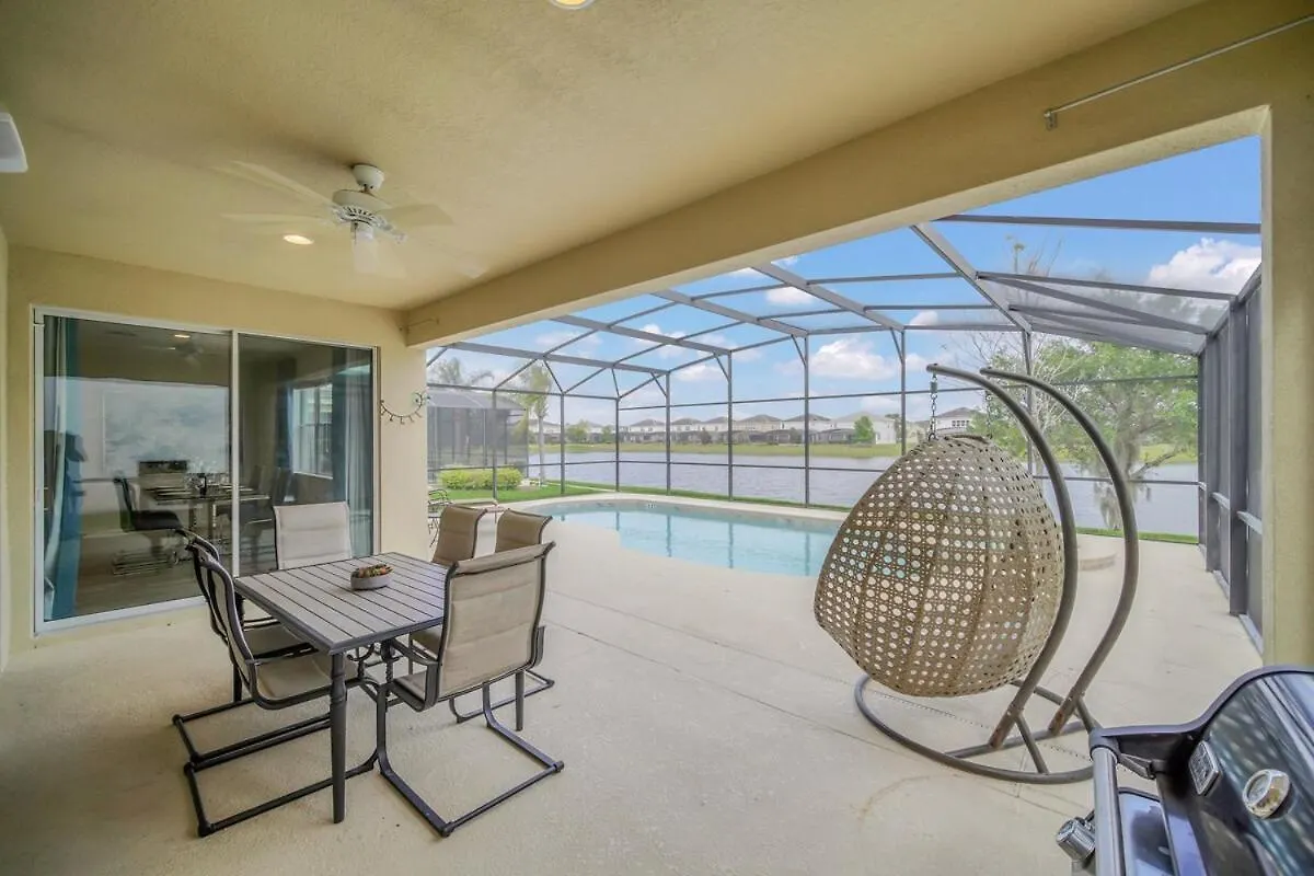 6bd, Un-suite, Pool, Spa, Grill Villa Kissimmee