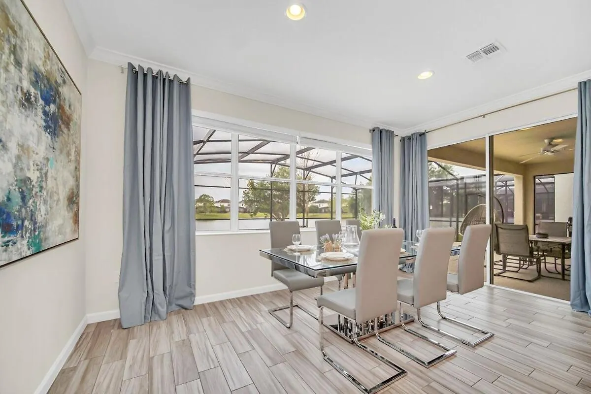 6bd, Un-suite, Pool, Spa, Grill Villa Kissimmee