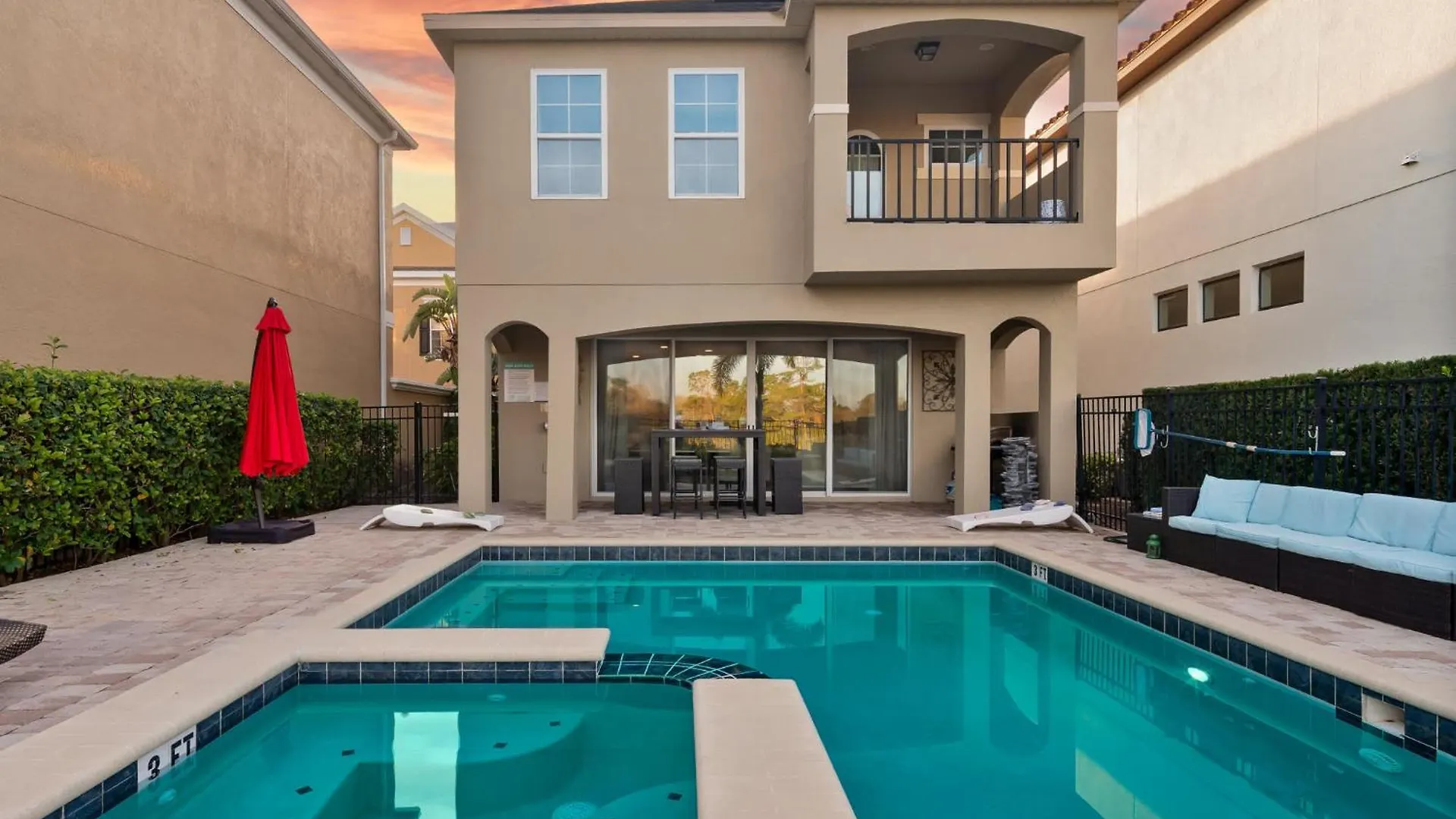 Holiday home Golf Course View Heated Pool Arcade & Theater Kissimmee