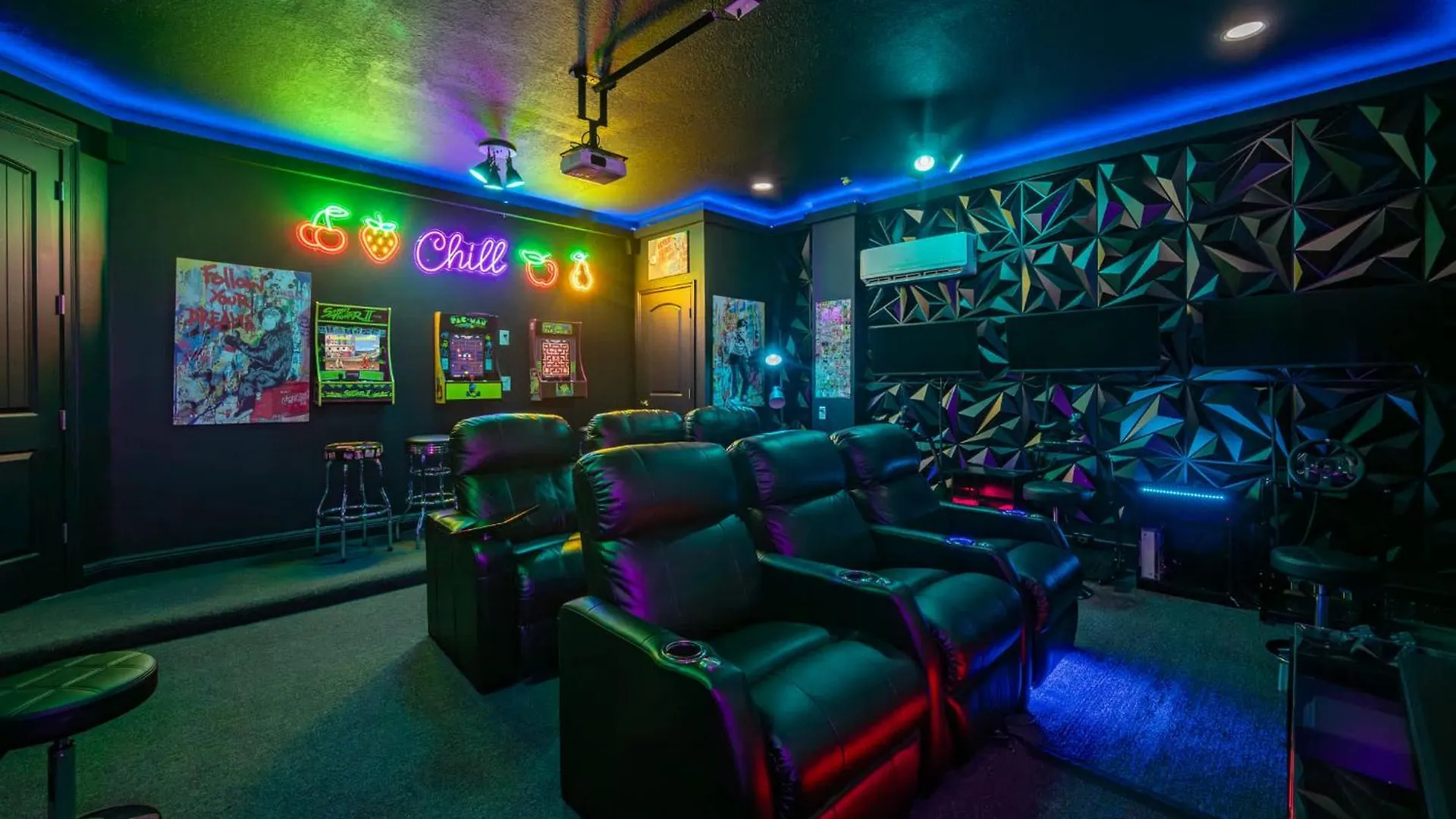 Golf Course View Heated Pool Arcade & Theater Kissimmee