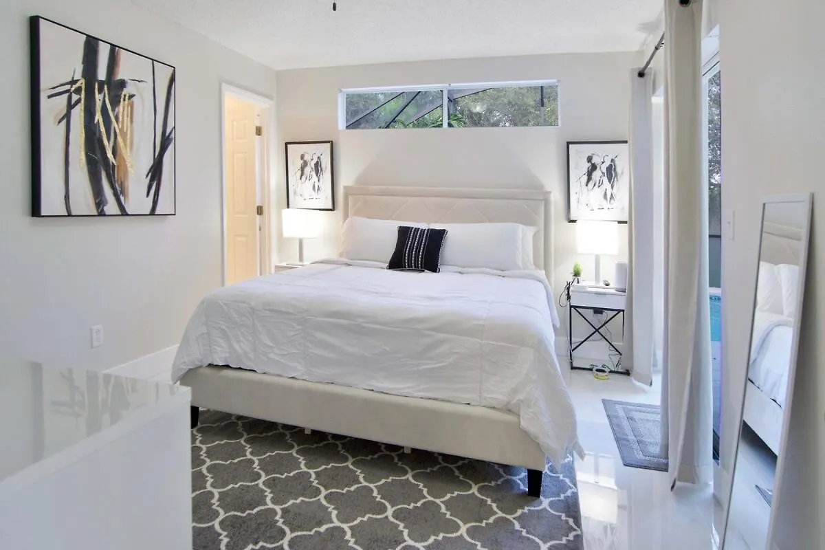Villa Four Seasons Vacation, Heated Pool, 3mile 2 *