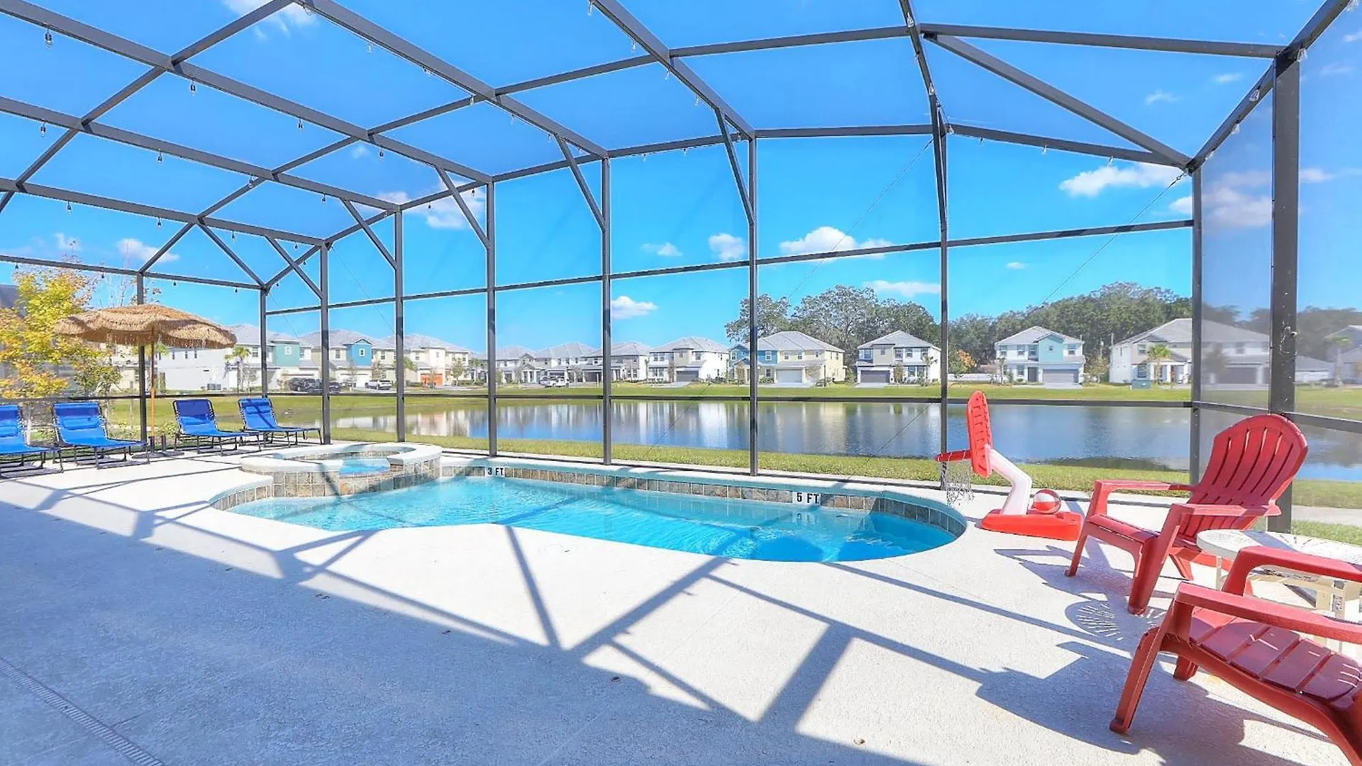 Holiday home Breathtaking Lakeside 15b Movie Theme Pool-spa *