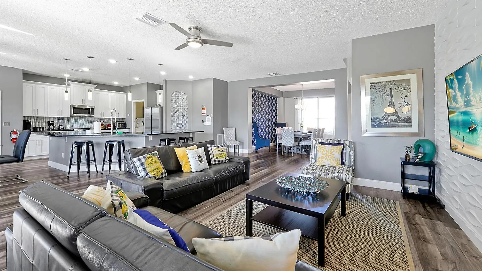 Waterfront Showcasing A Theater, Games Room, And A Private Pool