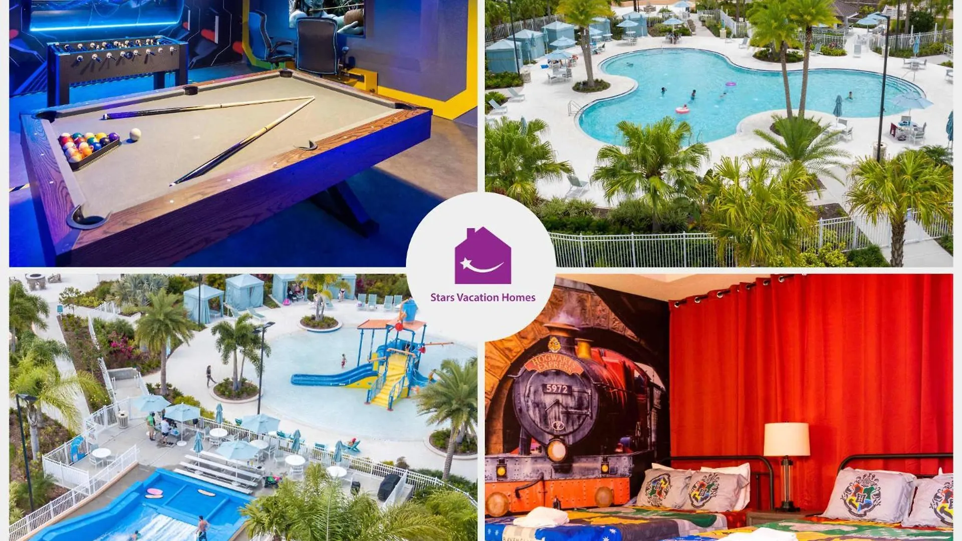 Holiday home 9012 Flowrider Surf Clubhouse Magical With Game Inside *