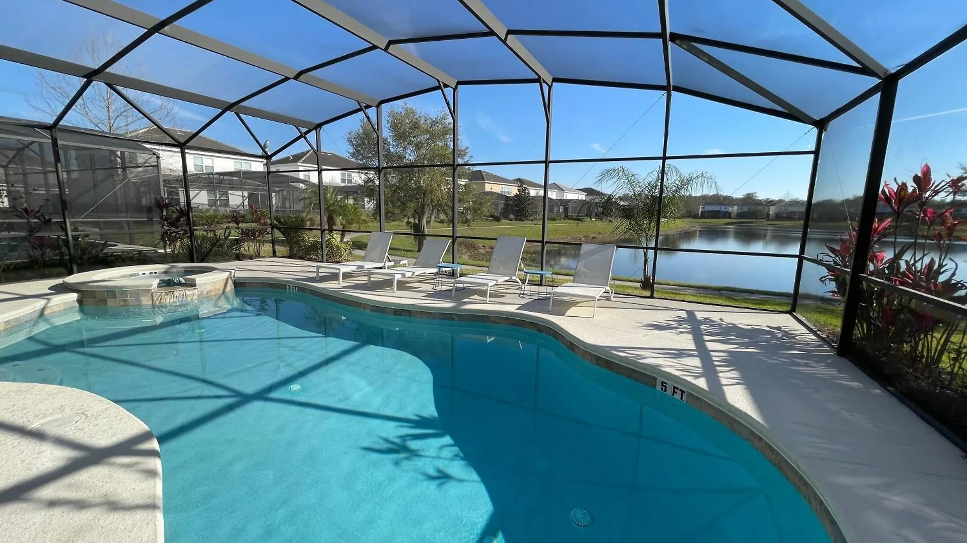 #372-welcome To Lightwater Villa, Your Modern Vacation Home! South-facing Pool & Overlooking 别墅