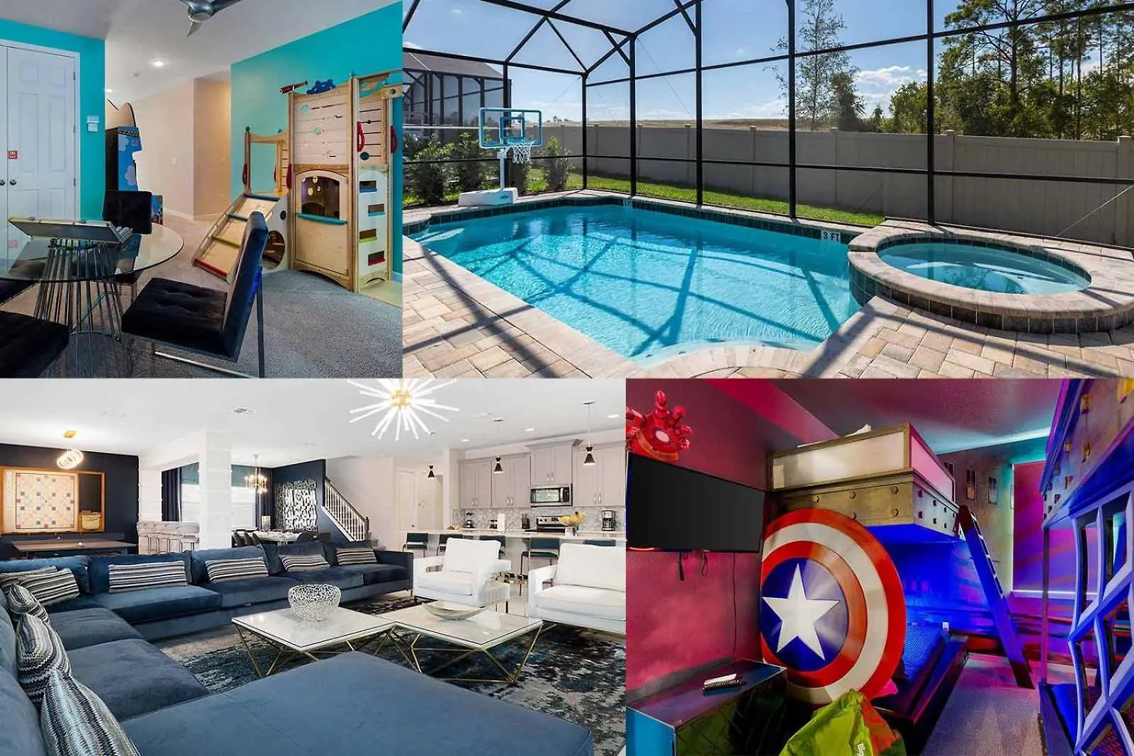 Epic With Superhero Br, Theater, Arcade & Pool Villa