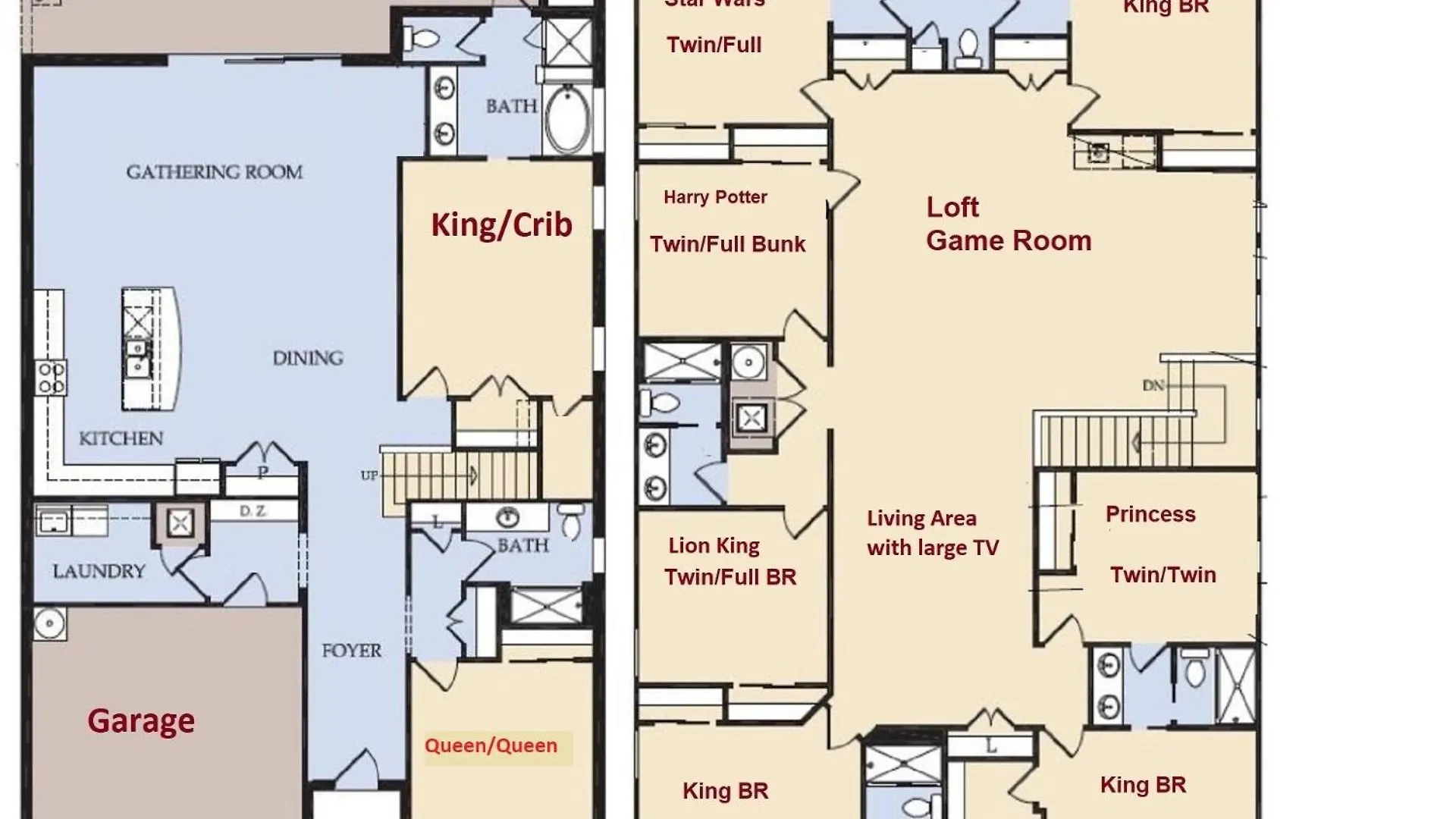Spacious Family With Pool & Game Holiday home Kissimmee