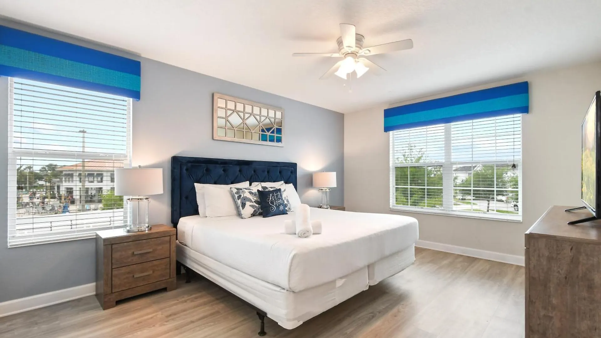 Lakeview 6br Cozy Pool/spa,steps To Waterpark Ferienhaus *