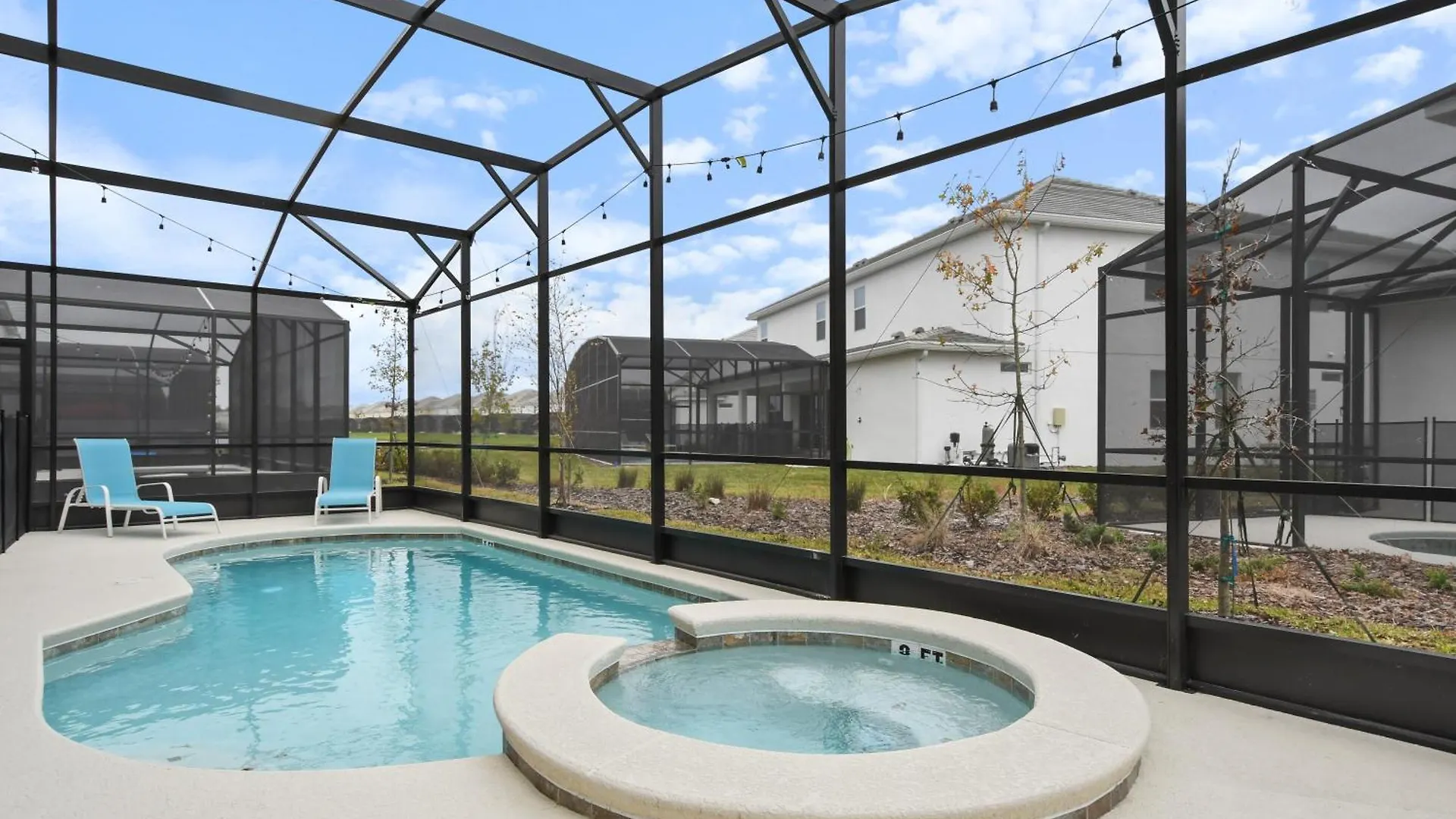 New Themed 12br Pool/spa/game/tiki Bar Kissimmee