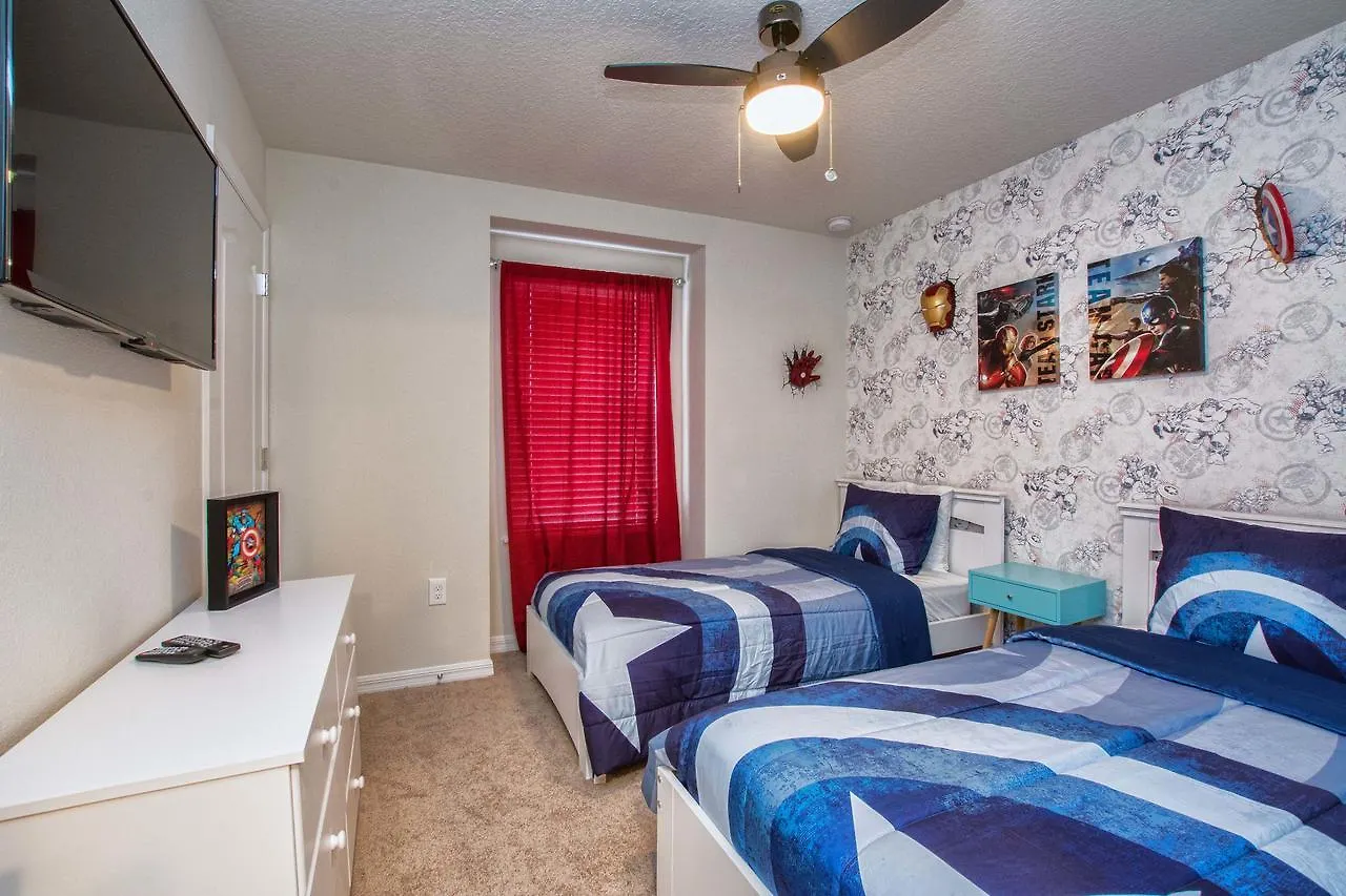 Windsor-5 Bed Townhouse W/splashpool-3808ww Villa *