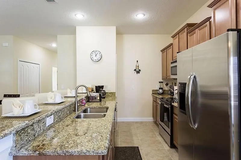 Paradise Palms- 5 Bed Townhome W/splashpool-3217pp Villa *
