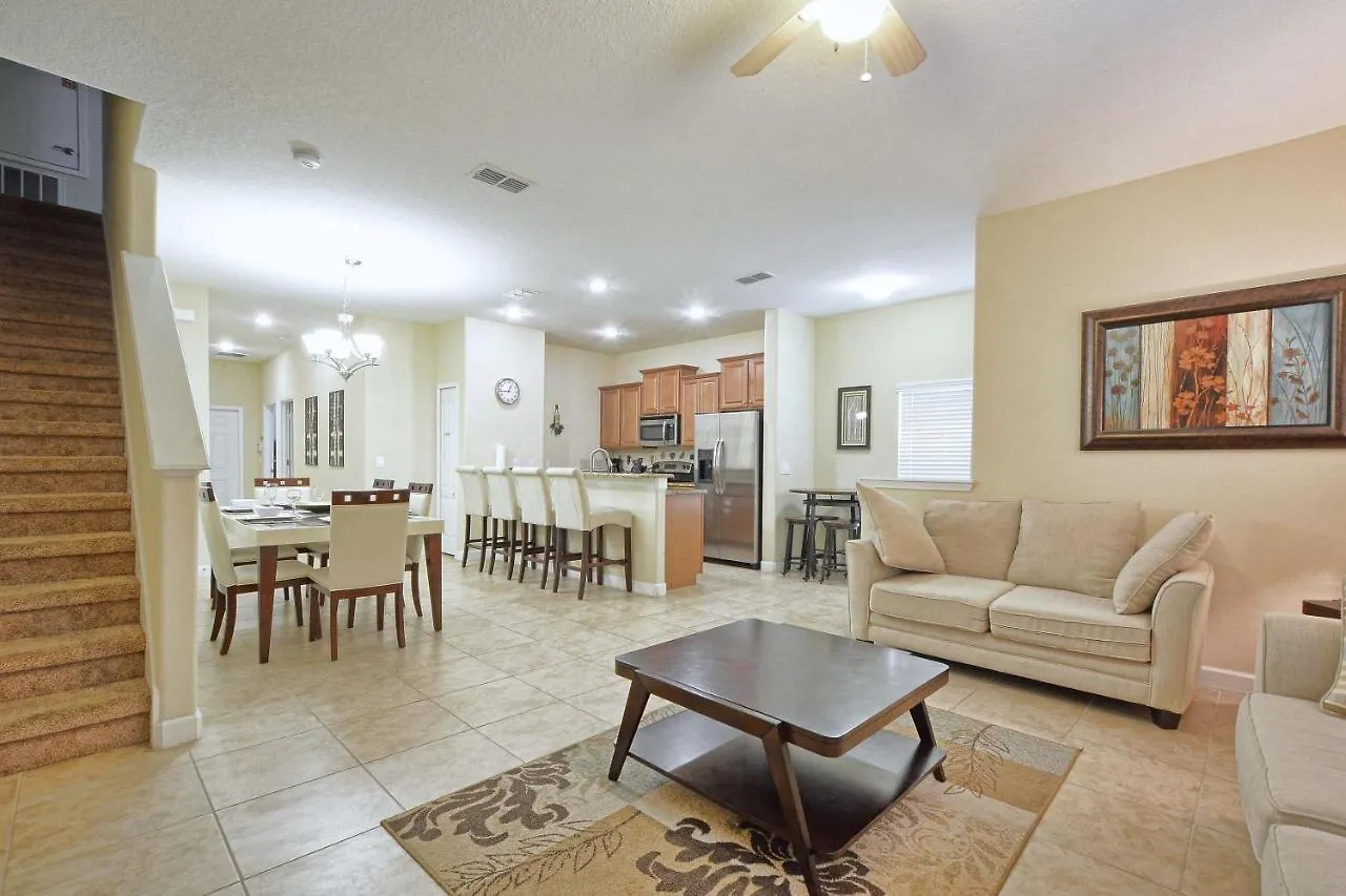 Paradise Palms- 5 Bed Townhome W/splashpool-3217pp * Orlando