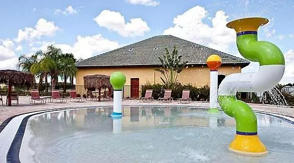 Paradise Palms-4 Bed Townhome W/ Splashpool-3029pp * オーランド