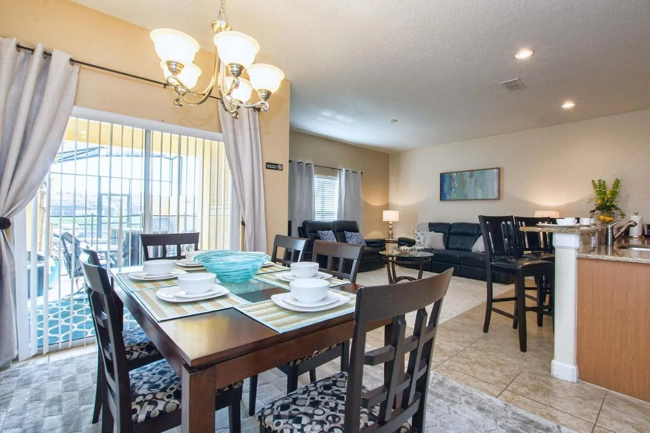 Paradise Palms-4 Bed Townhome W/splashpool-3032pp Kissimmee