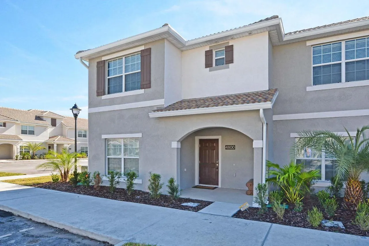 Storey Lake-4 Bedroom Townhome W/spashpool-1613st Orlando