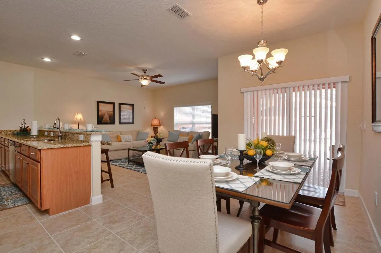 Paradise Palms- 4 Bed Townhome W/splashpool-3214pp Tatil Evi Orlando