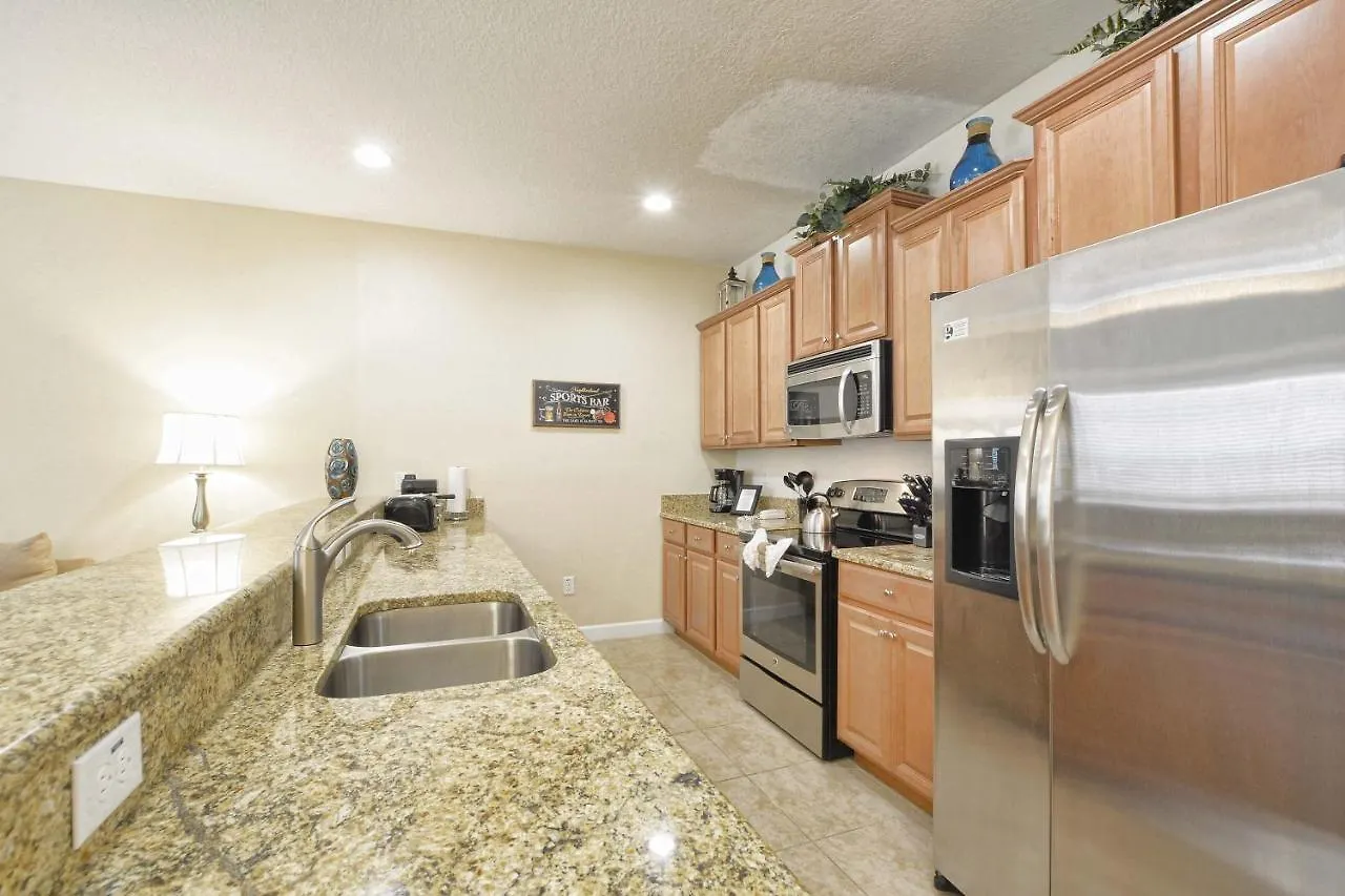 Paradise Palms- 4 Bed Townhome W/splashpool-3204pp Villa