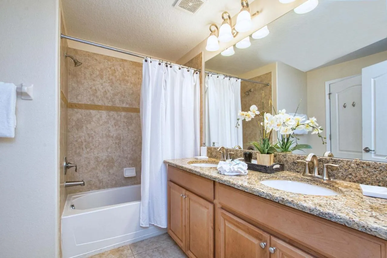 Paradise Palms-4 Bed Townhome W/splashpool-3032pp * Kissimmee