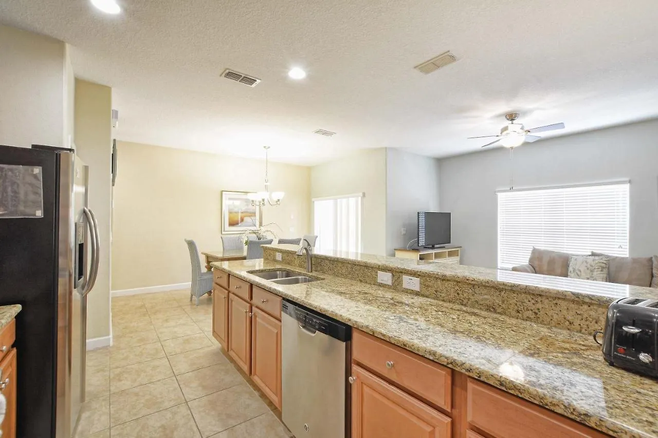 Villa Paradise Palms- 4 Bed Townhome W/splashpool-3204pp Orlando