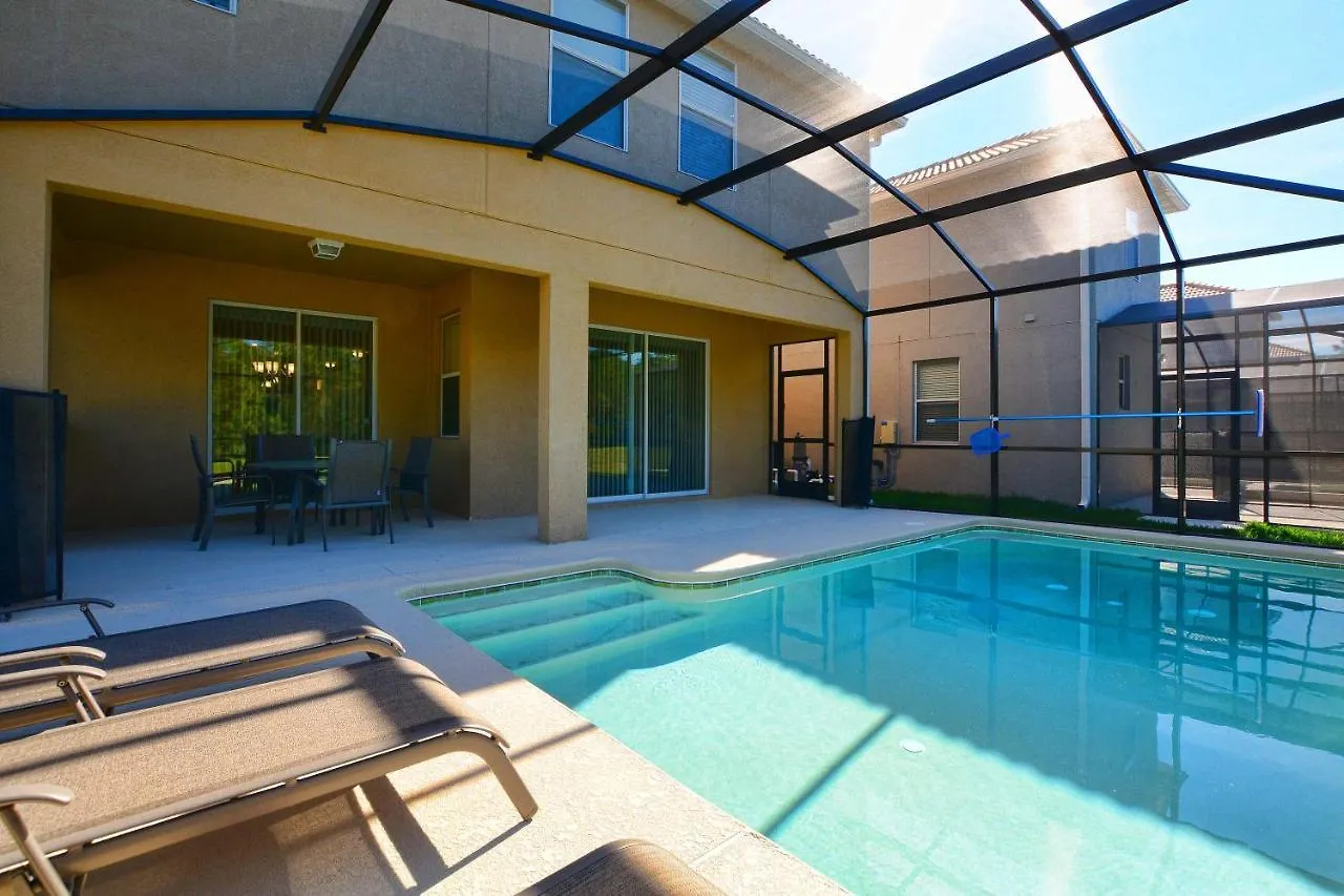 Villa Paradise Palms- 6 Bed Townhome W/pool-3502pp *