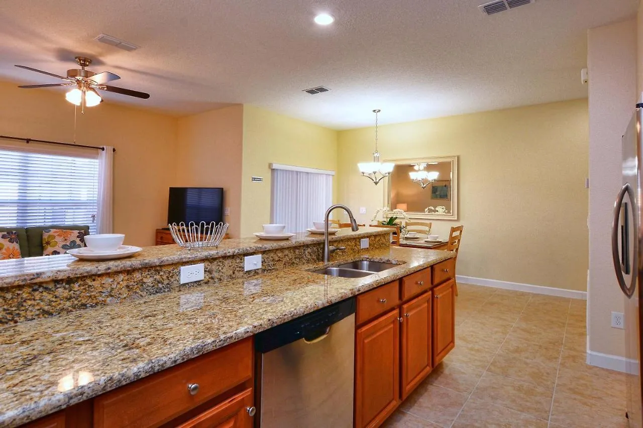 Paradise Palms- 4 Bed Townhome W/splashpool-3216pp * Orlando