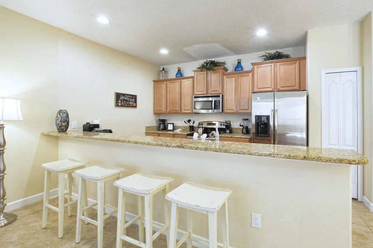 Paradise Palms- 4 Bed Townhome W/splashpool-3204pp Villa *