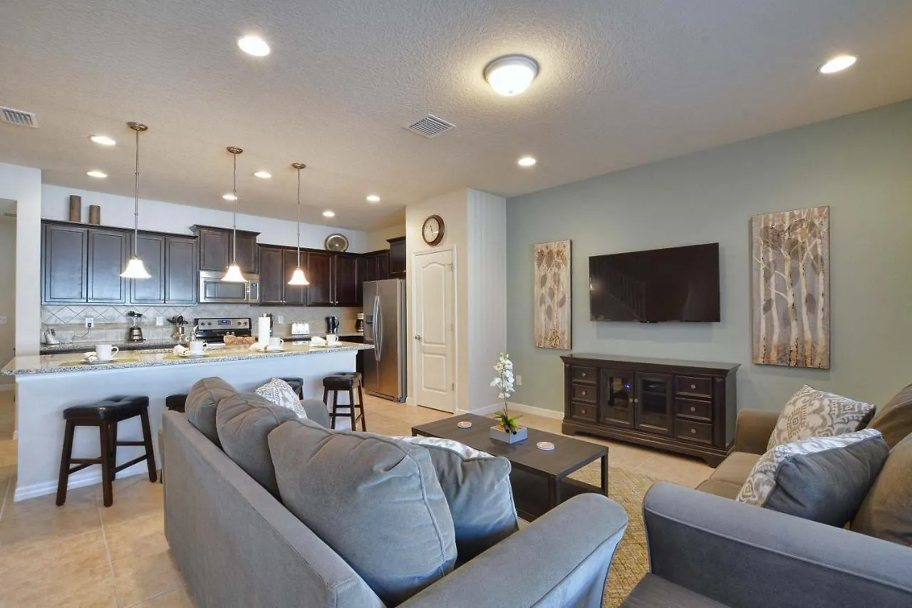 Windsor-5 Bed Townhouse W/splashpool-3800ww Villa Orlando
