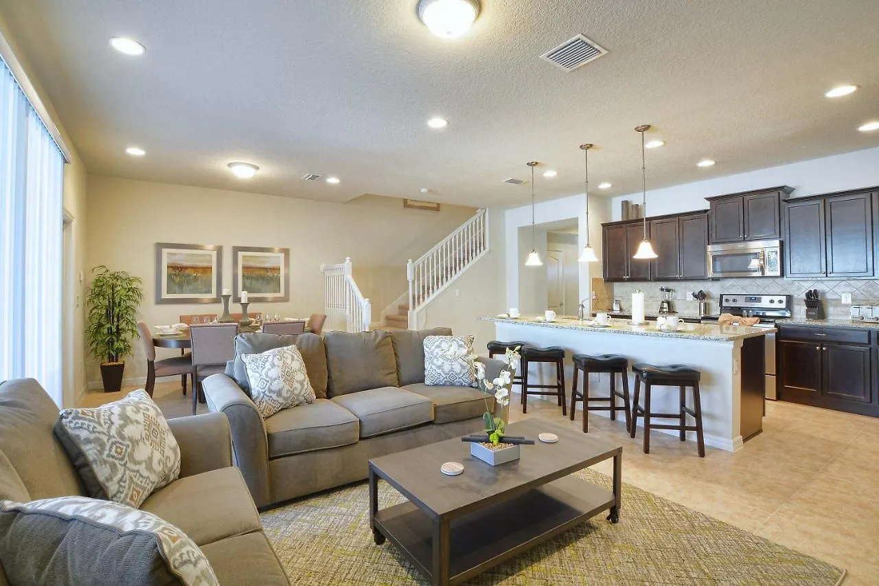 Windsor-5 Bed Townhouse W/splashpool-3800ww * Orlando