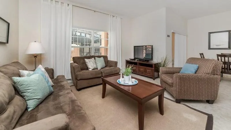 Beautiful 4 Bedroom 3 Bath Town House In The Fabulous Paradise Palms Feriehus Orlando