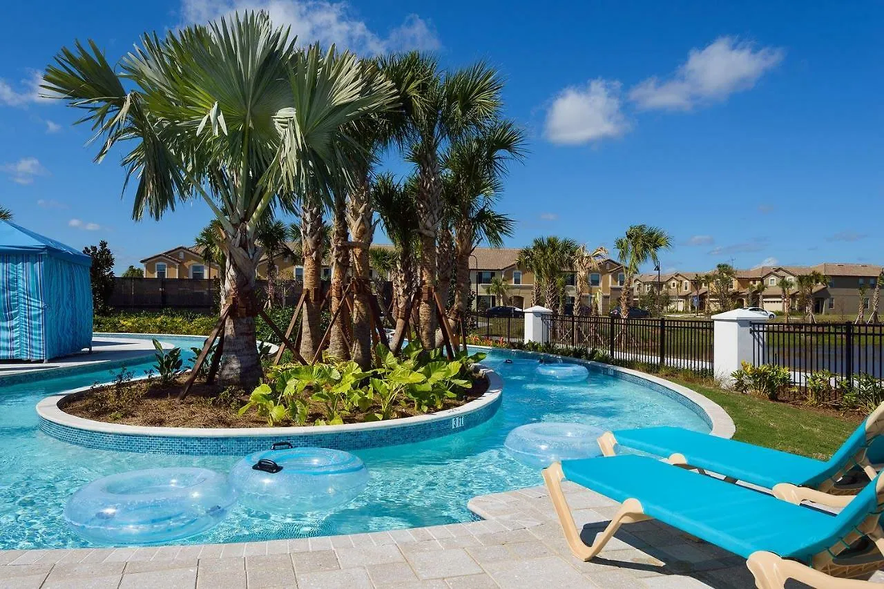 Windsor-5 Bed Townhouse W/splashpool-3808ww Orlando