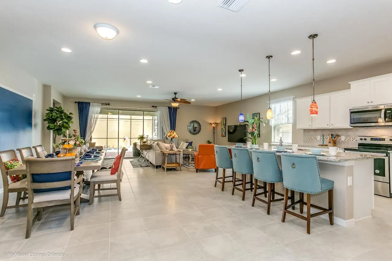Villa 8 Bedroom, 6 Bathroom Upscale Near All The Fun In Kissimmee