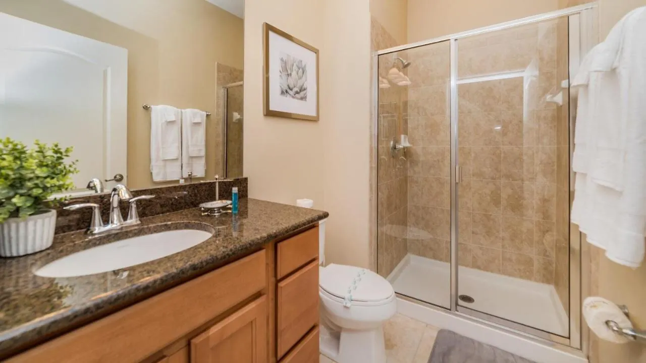 Villa Luxury 4 Bedroom Townhome On Paradise Palms Resort, Orlando Townhome 3272 Four Corners