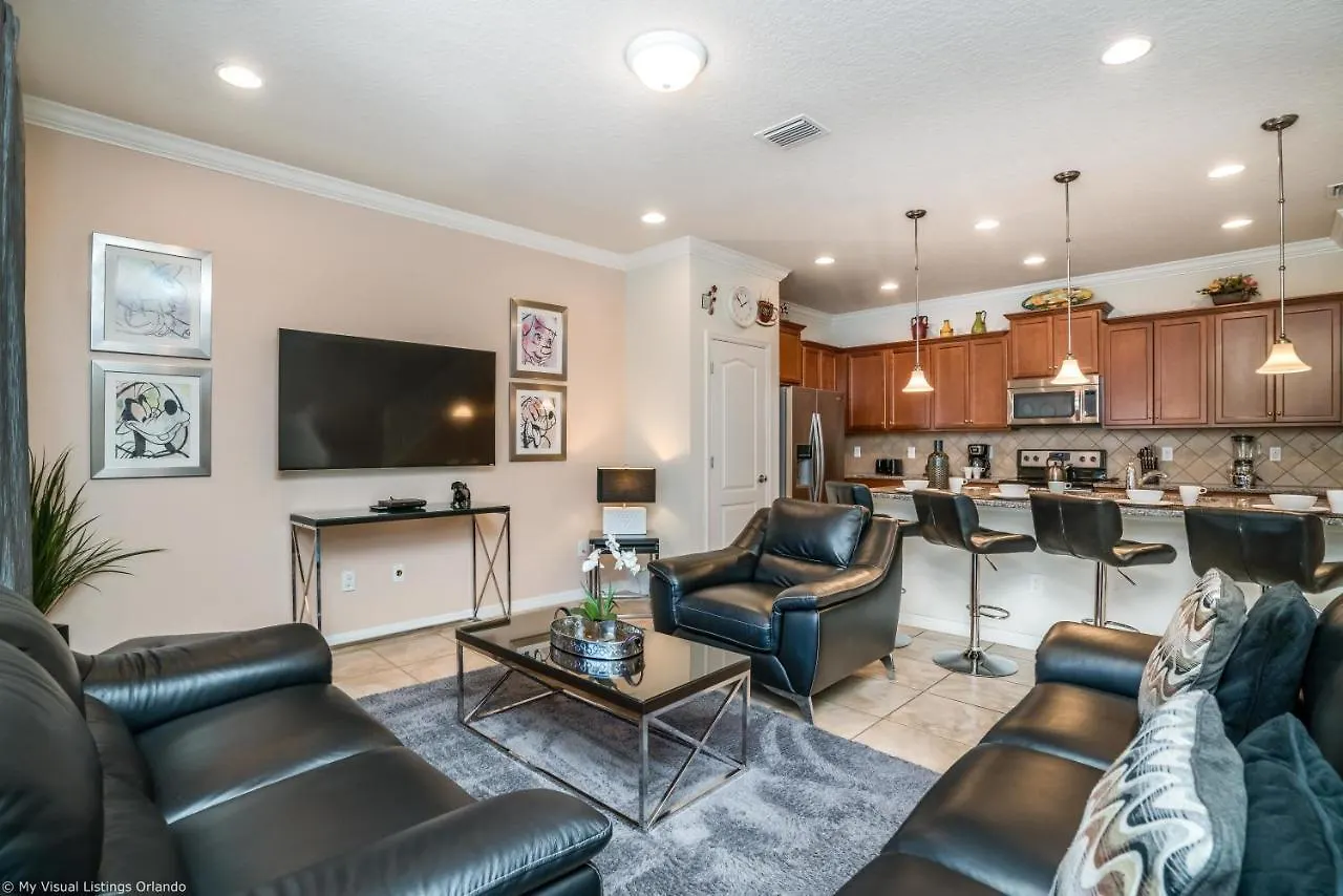 펜션 5-bedroom With Private Pool -15 Mins From Disney- *