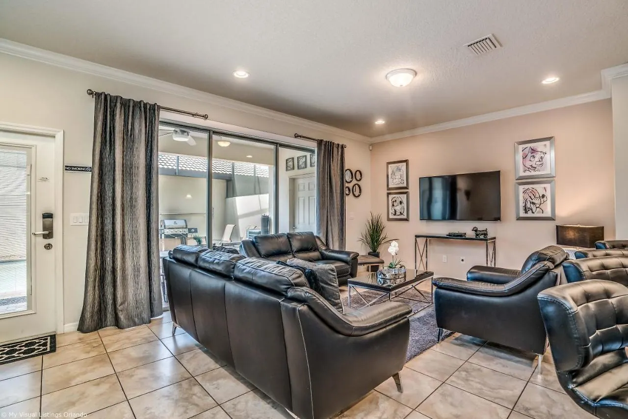 5-bedroom With Private Pool -15 Mins From Disney- 펜션 *