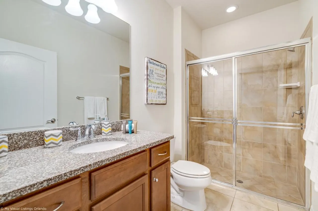 5-bedroom With Private Pool -15 Mins From Disney- *